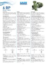 SAER Centrifugal - 6BP 9/130 - 3Hp - Single Phase - Image 2