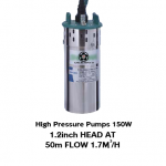 DC Submersible Solar Pump- SY-HP﻿ 150 - 12V & 24V