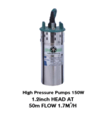 DC Submersible Solar Pump- SY-HP 150 - 12V & 24V