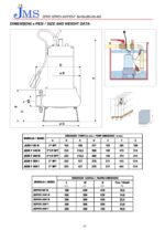 JKIPPER– 400/F Manual-Sewage Submersible Pump-5.8HP – Three Phase - Image 4