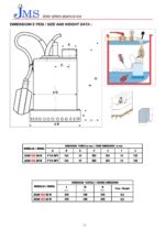 JIZAR-VOX 60/SS316-AUTO - Sump Submersible Pump-0.6HP – SINGLE PHASE - Image 4