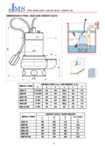 JIGER- 100 Auto – Sewage Submersible Pump- 1HP-Single Phase - Image 4