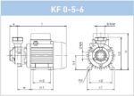 SAER - KF0 Booster Pump – 0.5 HP – 792GPH - Image 3