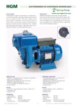 Speroni Self priming Trash water Pump HGM50 - 1.1 - 1.5HP– 7920 GPH – 2″ – 60Hz - Image 2