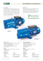 Speroni CAM202 Shallow Well Jet Pump – 2HP – 2376 GPH – 220V - Single Phase - Image 2