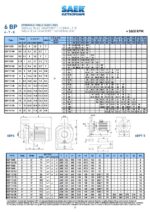 SAER Centrifugal - 6BP 7/115 - 4Hp - Three Phase - Image 4