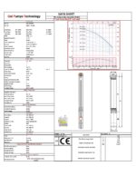 GPT 3″ Thin Submersible Well Pump - 586Ft - 942 GPH - 3 Wire - 2HP* - Image 3