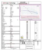 GPT 3″ Thin Submersible Well Pump - 196 Ft - 1740 GPH - 3 Wire - 1HP* - Image 3