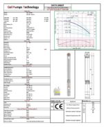 GPT 3.5″ Thin Submersible Well Pump - 280 Ft - 1890 GPH - 3 Wire - 1.5HP* - Image 3