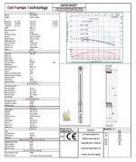 GPT 3.5″ Thin Submersible Well Pump - 110 Ft - 1890 GPH - 3 Wire - 0.75HP* - Image 3