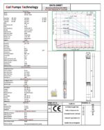 GPT 3.5″ Thin Submersible Well Pump - 173 Ft - 1890 GPH - 3 Wire - 1HP* - Image 3