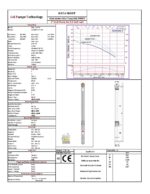 GPT 2″ Thin Submersible Well Pump - 123 Ft - 312 GPM - 3 Wire - 0.25HP - Image 3