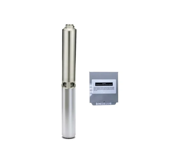 ST-with-Control-Panel-1-1 5HP Submersible Motor 21GPM Deep Well Water Pump -230V – 1P – Noryl – 4″ – 1023ft Motor with Splice kit - Image 1