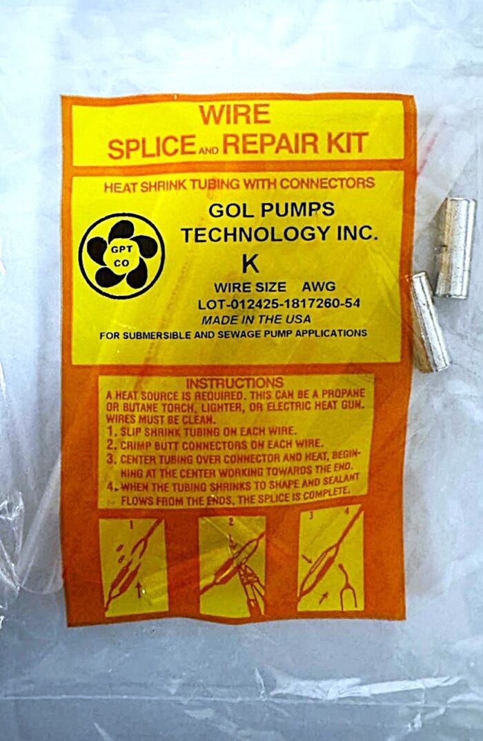 5HP Submersible Motor 21GPM Deep Well Water Pump -230V – 1P – Noryl – 4″ – 1023ft Motor with Splice kit - Image 4