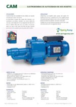 SPERONI Self Priming Shallow Well Jet Pump CAM 200 – 1800GPH, 2HP, 230V - Image 2