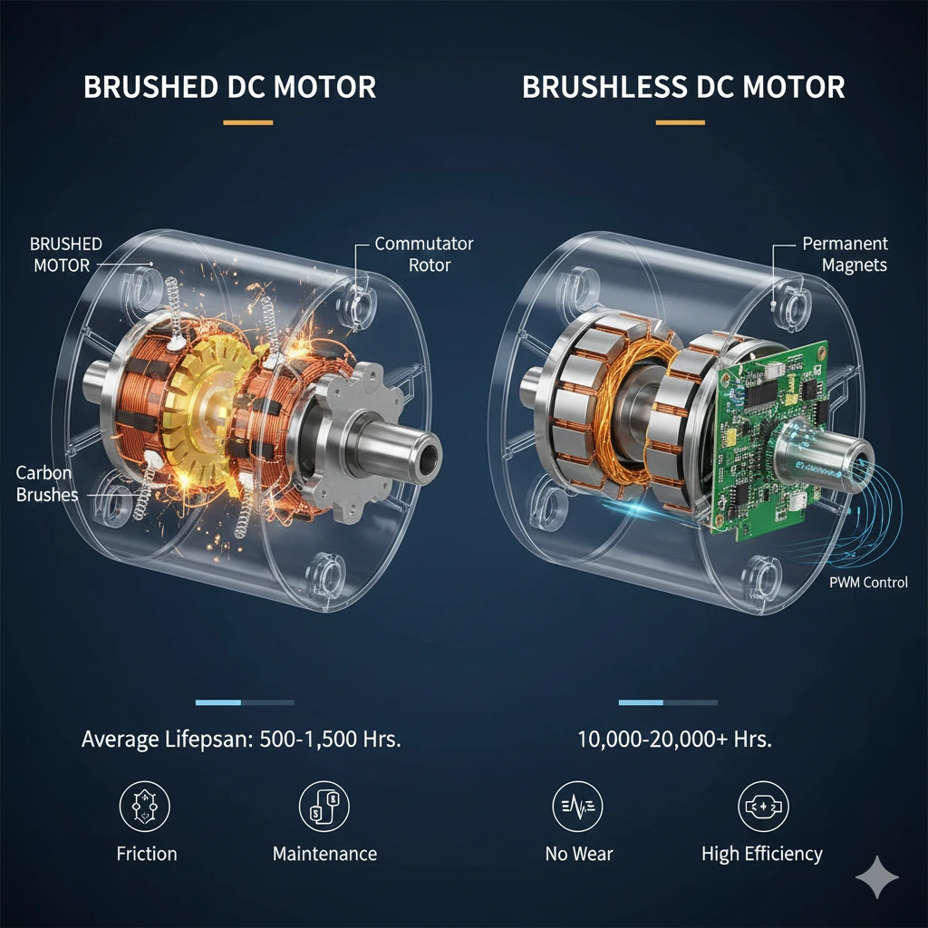 Brushed vs Brushless DC Water Pumps